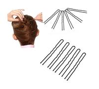 POPETPOP 100 pièces U Shaped Hair Pins For Women Bobby Pins For Wedding Updo Hair Accessories Non Slip Strong Clips
