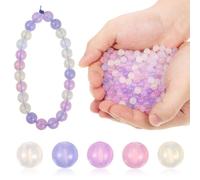 POPETPOP 1000 Perles à Changement de Couleur Uv, Entretoises en Plastique Réactif Aux Uv pour La Création de Bijoux Et Autres Loisirs Créatifs. Perles à Changement de Couleur à La Lumière Du