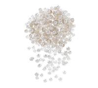 POPETPOP 1000 Pièces Bead End Caps Iron Spacer Beads For DIY Jewelry Making Floral Hollow Tube Slide Charm For Bracelets And Necklaces Metal Craft Accessories