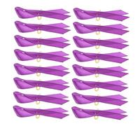 POPETPOP 100pièces Broche Ruban De Satin Forme De Cœur Broche Créative Anti-violence Unique Pour Œuvres Caritatives