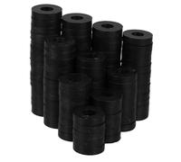 POPETPOP 100pièces Coussin Anti-vibrations Caoutchouc pour Plafond Support pour Unité Extérieure de Climatisation Système Anti-vibrations pour Conduits Patins Isolation