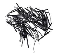 POPETPOP 100pièces Épingles à Cheveux Métal Noir Simples Style Classique pour Femmes et Filles