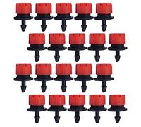 POPETPOP 100Pièces Goutteurs Irrigation Ajustables à Arrosage Micro Contrôlé pour Plantes Pot Utilisation de Eau