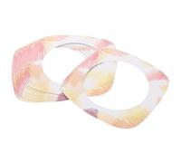 POPETPOP 10pcs Anneaux de Cire en Papier Jetables pour Machine à Cire, Tapis de Protection Polyvalent Anti-débordement pour Usage Domestique et Salons Professionnels