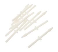 POPETPOP 10pcs Pilons en Plastique Blanc pour Microtubes Coniques 1,5ml, Bâtonnets de Broyage Ergonomiques pour Tubes à Centrifuger, Instantané des Échantillons en Laboratoire
