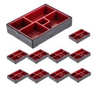 POPETPOP 10pièces Assiette Miniature Décor De Mini-Maison Ornements De Maison Mini Accessoires De Scène Décorations De Table Jouet pour Garçon Fille Vaisselle Miniature Décor De Cuisine