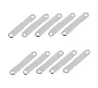 POPETPOP 10pièces Connecteurs Rectangulaires Acier Inoxydable Pour Fabrication Bijoux Diy Accessoires Pendants Et Bracelets Durables Et Lisses Pour Créations Personnalisées