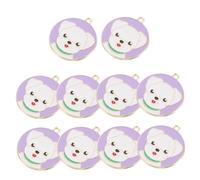 POPETPOP 10pièces Étiquettes Identificatives Pour Chiens Pendentifs Animaux Forme De Dangle Étiquettes Noms Pour Colliers De Chiens Accessoires De Bijoux Pour Animaux