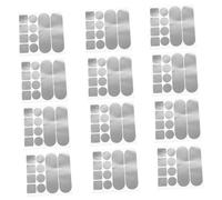 POPETPOP 12 Feuilles Patch Réparation Cuisine Kit Patches Aluminium Étanches pour Marmite Soupe Ustensiles Casseroles Pot