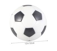 POPETPOP 12 pièces Balles de Football Plastique pour Table de Football Accessoires de Remplacement Noir et Blanc