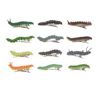 POPETPOP 12 Pièces Barrettes à Cheveux D'halloween de Chenille Petite Pince Latérale en Plastique et Métal Réutilisable Confortable pour Carnaval et Événements Costumés