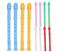 POPETPOP 12 Pièces Flûte à Bec 8 Trous pour Garçon et Filles avec Design Ergonomique Confortable en Abs, Précise, pour Exercices Quotidiens et Cours de Musique
