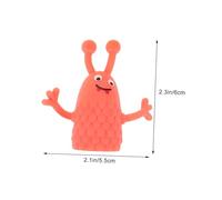 POPETPOP 12 pièces Marionnettes Doigts Luminiscentes Mini Monstres TPR Lot de Jouets Fantaisie pour Garçon Fille Interaction Parent Garçon Fille Cadeau Noël Halloween