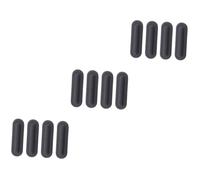 POPETPOP 12 Pièces Pieds en Caoutchouc Coussinets De Tapis Matériel De Plancher Ergonomique Tampon Non Pieds D'ordinateur Portable Pad Ordinateur Noir