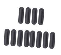 POPETPOP 12 Pièces Pieds en Caoutchouc Pieds d'ordinateur Portable Non de Plancher Tampon Ordinateur Portable en Caoutchouc d'ordinateur Noir