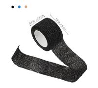 POPETPOP 12 rouleaux Bandages Auto Adhésifs Élastiques pour Poignet Sport Respirante et Stable Peau Bleu Noir Protection Sportive Polyvalente