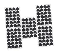 POPETPOP 120 Autocollants pour Coins D'Album Journaux Livres d'or Mariage Scrapbooking Photo Papier Noir