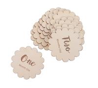 POPETPOP 12Pièces Cartes Commémoratives de pour Ensemble Designs Uniques pour Capturer Chaque Mois Première Parfaits pour Photos et Souvenirs
