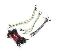 POPETPOP 130 Pièces Fil De Démarrage pour Platine Expérimentation Kit De Fils De Démarrage Câble De Mâle à Femelle Connecteur pour Câblage Électronique