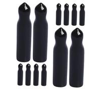 POPETPOP 15 pièces Bouchons de Bouteille Caoutchouc Résistants Chaleur Couvre Becs Verseurs Réutilisables pour Distributeurs de Vin et Huile Compact et Facile à