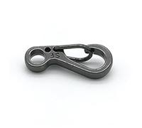 POPETPOP 15 pièces Mini Mousquetons Alliage Aluminium Clip Porte Clé avec Ressort pour Paracorde Bouteille et Équipement de Survie Couleurs Aléatoires Couleur Aléatoire Couleur Aléatoire