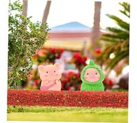 POPETPOP 15 pièces Miniature Shrub Cluster Strips for Landscape Decoration Static Plastic Vegetation for Model Railways and Micro Gardens DIY Table Accessories