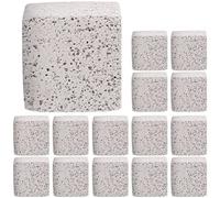 POPETPOP 15 Pièces Pierre Molaire De Hamster Bloc De Sel Grincement De Dents De Lapin Fournitures De Lapin Chinchilla Bloc De Lave De Rat Lapin Minéral Roche Volcanique Mâcher Accessoires