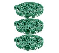 POPETPOP 15 Pièces Plateau pour Fruits et Légumes de Jardin en PP Vert, Cadre de Jardin pour Melon, Courges et Citrouilles, Usage Extérieur Agricole, Améliore L'aération et Évite Le
