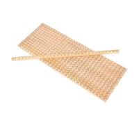POPETPOP 15 Pièces Règles à Échelle Simple Face Règles de Mesure Précises à Bords Droits pour Étudiants et Bureaux Outils Durables Naturel pour École Bureau et Projets Maison