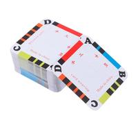 POPETPOP 150 pièces Kit Cartes à Tisser Papier Tablette Tissage DIY Cartes Lisses Résistantes pour Artisanat Manualité