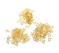 POPETPOP 150 pièces Remplisseurs Métalliques Alliage Zinc pour Résine Époxy Décorations Notes de Musique Dorées Accessoires DIY pour Fabrication de Bijoux et Créations Résine UV