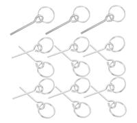 POPETPOP 15pièces Connecteurs pour Arceaux De Tente De Camping Kit De Rechange avec Anneaux Et Détachées pour Montage Rapide Et Utilisation Plein Air