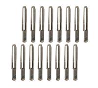 POPETPOP 16 Clous Métalliques Accessoires pour Instrument de Musique 16 Pièces Argentées, Faciles à Remplacer et Résistants la Déformation pour de Harpe et Clavecin