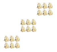POPETPOP 18 Pcs Anneaux de Serviette Alliage Élégant Motif Tropicale pour Décoration de Table Mariage Fête Noël
