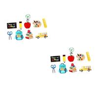 POPETPOP 18pièces Bannière De Bienvenue Pour Rentrée Scolaire Décorations Suspendues Pour Classe Ornements Colorés Pour Accueillir Les Élèves Accessoires De Photo Fête