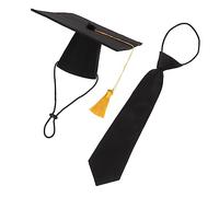 POPETPOP 1ensemble Chapeau Et Nœud pour Chiens De Graduation pour Animaux Accessoires De Fête pour Chien Et Chat pour Célébrations Et Photographies