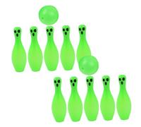 POPETPOP 1Ensemble Set de Bowling Glow in The Dark Halloween Jeu Famille de PE Parfait pour Fêtes et Thématiques