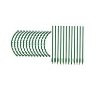 POPETPOP 1Ensemble Support de Plantes Support Mi Rond pour Plantes Grimpantes de Durable et Réutilisable pour Intérieur et Extérieur