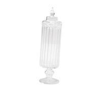 POPETPOP 1pièce Bocal Transparent avec Couvercle pour Décoration De Maison Accessoires Miniatures Jarre à pour Maison De Poupée Et Mise