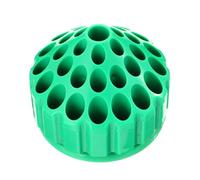 POPETPOP 1pièce Boîte De Rangement Rotative pour Forets Et Meules Organisateur Pratique Stockage des Outils De Perçage Couleur Verte pour Projets De Menuiserie Sculpture