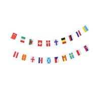 POPETPOP 1pièce Guirlande Fanions Drapeaux Nationaux Décoration Pour Bars Ktv Et Événements Internationaux Pour Fêtes Et Compétitions