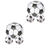 POPETPOP 2 Ensembles Abat-Jour Trousse Décorations De Fête De Football Décorations De Football Lumières Topicreme Le Stade Lanterne De Papier Lanterne De Football Artisanale 3 Pièces * 2
