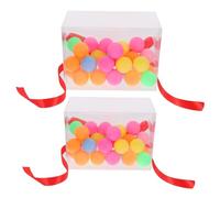 POPETPOP 2 Ensembles Jeu de Twerk Ensemble Balles de Pingpong pour Enterrement de Vie de Jeune Fille et Événements Festifs