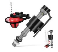 POPETPOP 2 ensembles Kit de Remplacement Valve Wc Flotteur et Clapet Réglables Valve Entrée Étanche Installation Facile pour Eau