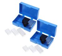 POPETPOP 2 Ensembles Kit Rectangulaire en Aluminium, Fer et Plastique pour | Lot de Sets, Règle Incluse, Bords Lisses et Surfaces sans Joint, pour Élèves