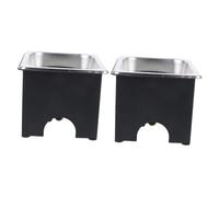 POPETPOP 2 Ensembles Rinceur de Verre Acier Inoxydable pour Évier Nettoyeur de Tasse Automatique pour Bar et Maison Rinçage Haute Pression pour Gobelet et Bouteille Pratique
