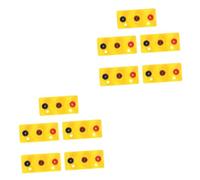 POPETPOP 2 Ensembles Support Lampe À Vis Électrique Lot De Base Pour Expériences Scientifiques Physique Électricité Accessoire Éducatif Couleur Aléatoire 5 Pièces * 2