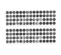 POPETPOP 2 feuilles Stickers Écran Tactile Nano Adhésif Autocollants Clicker pour Smartphone Adhérence Forte sans Résidu Ultra-fins et Réutilisables