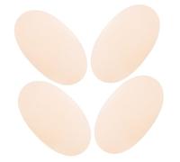 POPETPOP 2 Paires Coussinets Épaulettes Invisibles Éponge pour Vêtements Femme et Homme Renfort Dérapant pour Costumes Manteaux et Robes Pads Épaules Discrets et Confortables Lot de Couleur