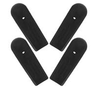 POPETPOP 2 Paires Couvre-levier de Frein en Caoutchouc Noir pour Fauteuil Roulant, Améliore le Contrôle du Frein, Compatible Plupart des Modèles, Accessoire Essentiel pour Mobilité